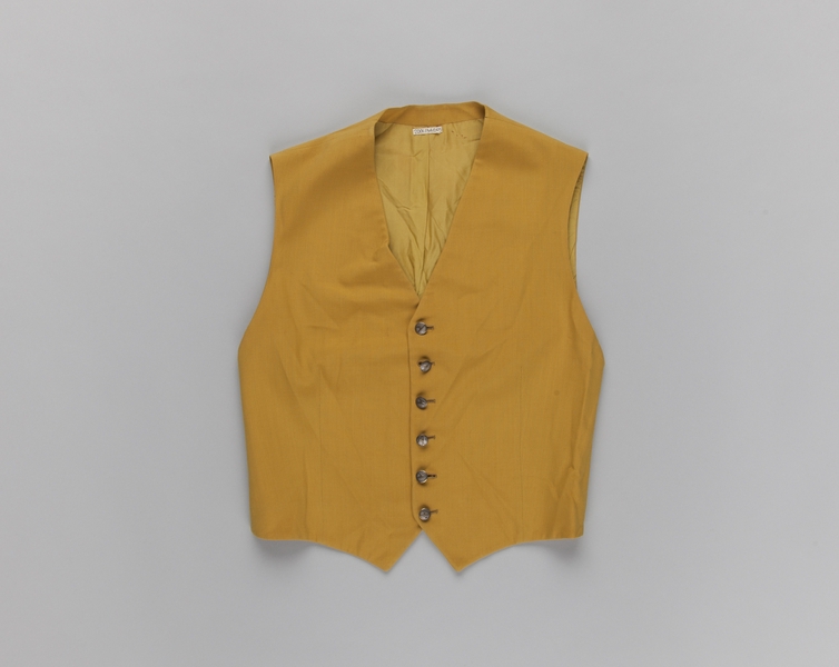Image: flight attendant vest: West Coast Airlines