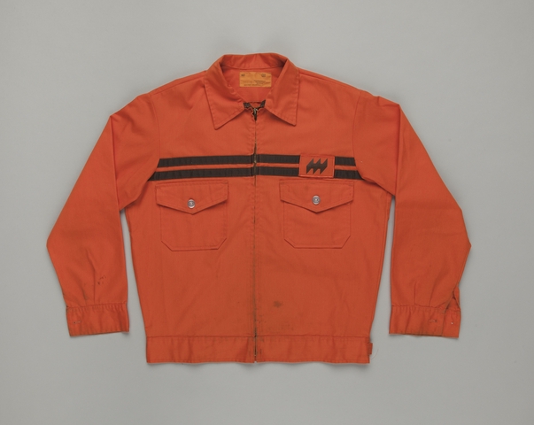 Ramp agent and mechanic's jacket: Hughes Airwest