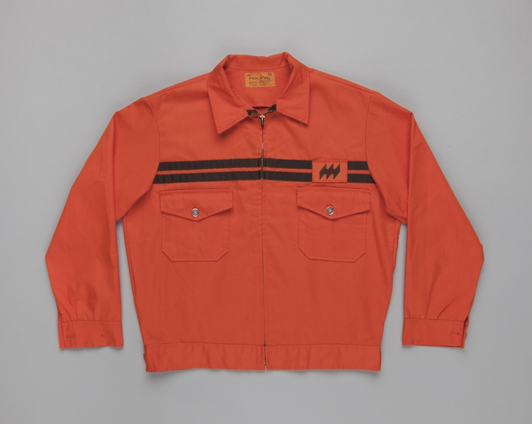 Image: ramp agent jacket: Hughes Airwest