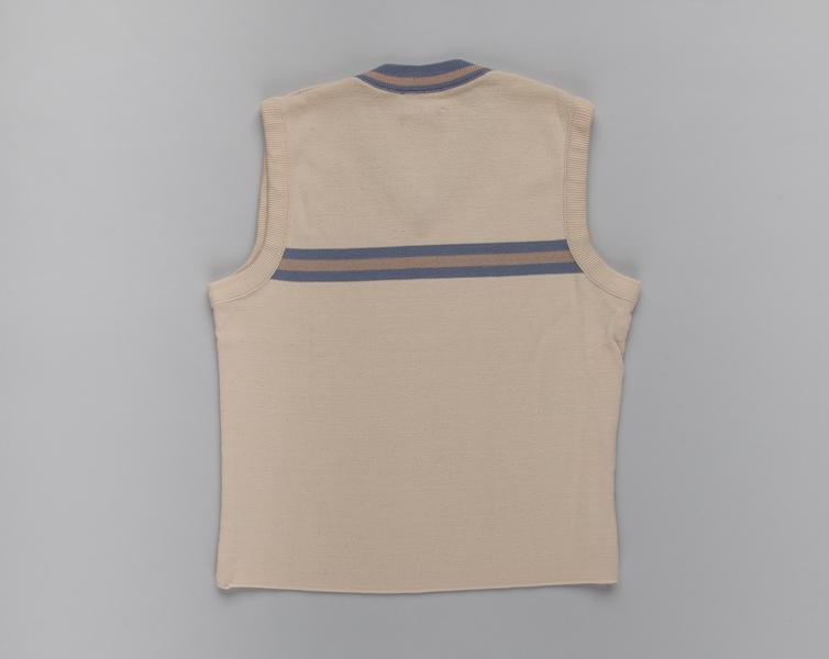 Image: flight attendant sweater vest: Western Airlines