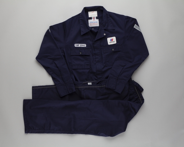 Ramp agent coveralls: United Airlines