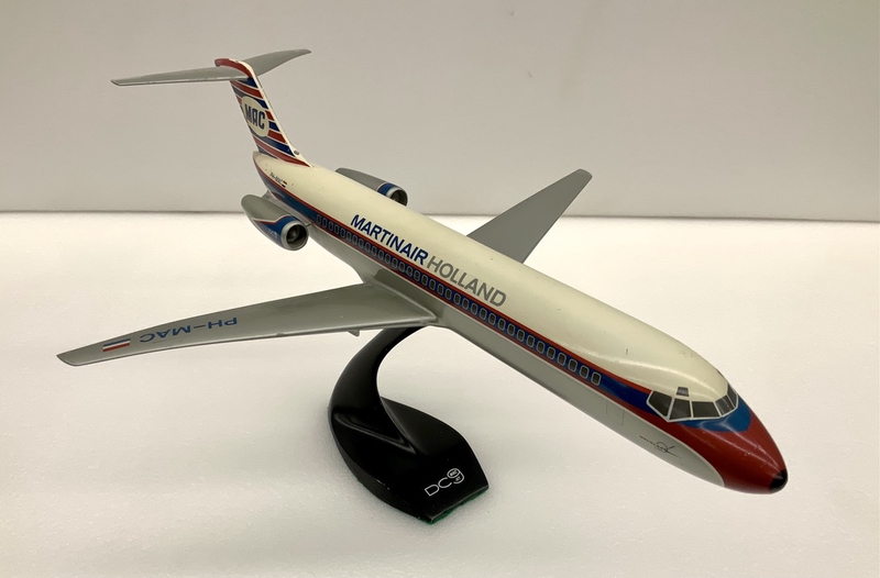 Image: model airplane: Martinair Holland, Douglas DC-9-33