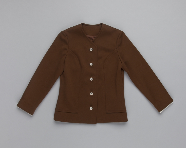 Image: air hostess jacket: TWA (Trans World Airlines), summer