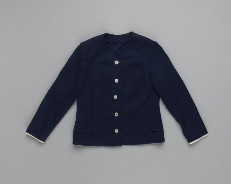 Image: air hostess jacket: TWA (Trans World Airlines), summer