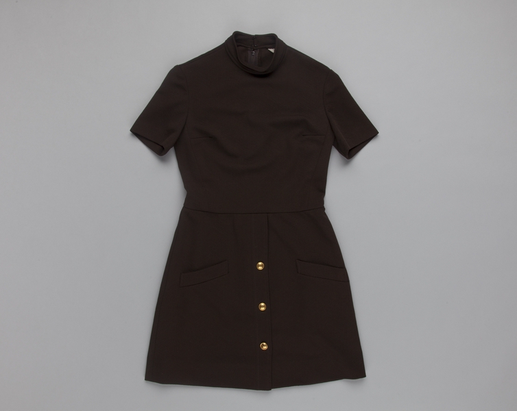 Image: flight attendant dress: TWA (Trans World Airlines)