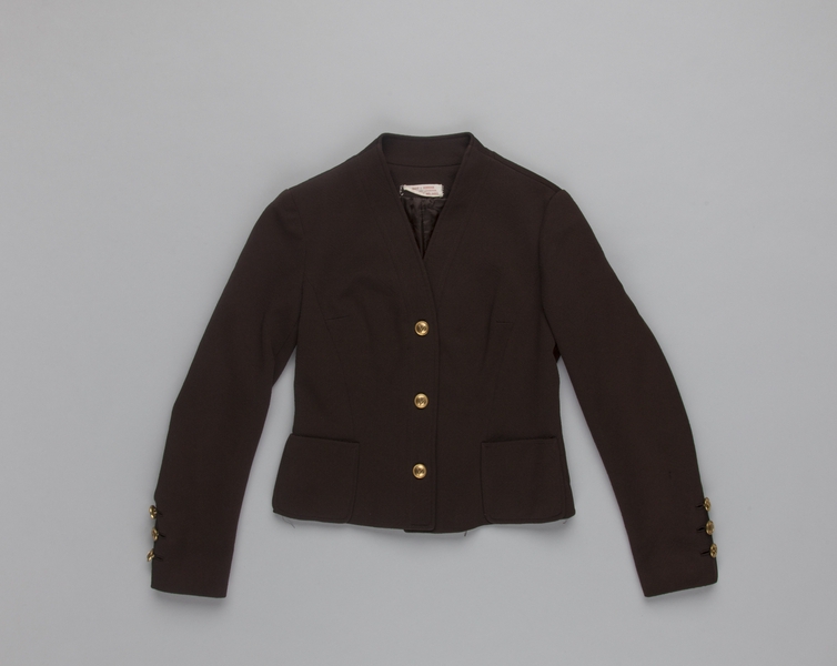 Image: flight attendant jacket: TWA (Trans World Airlines)