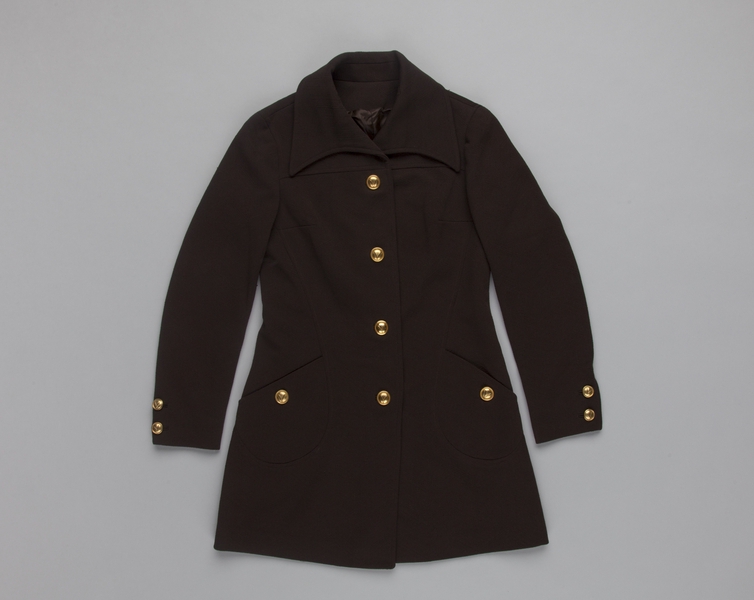 Image: flight attendant jacket: TWA (Trans World Airlines)