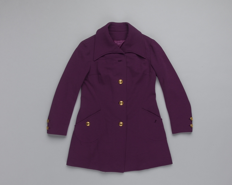 Image: flight attendant jacket: TWA (Trans World Airlines)