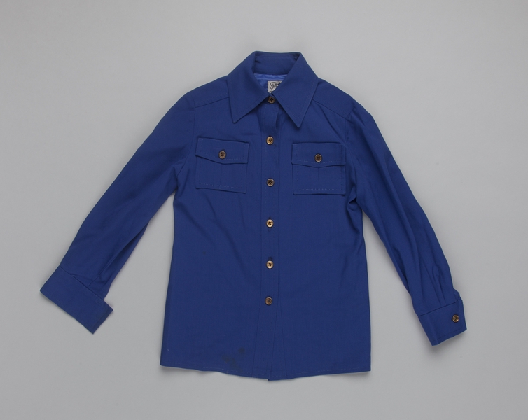 Image: flight attendant jacket: TWA (Trans World Airlines)