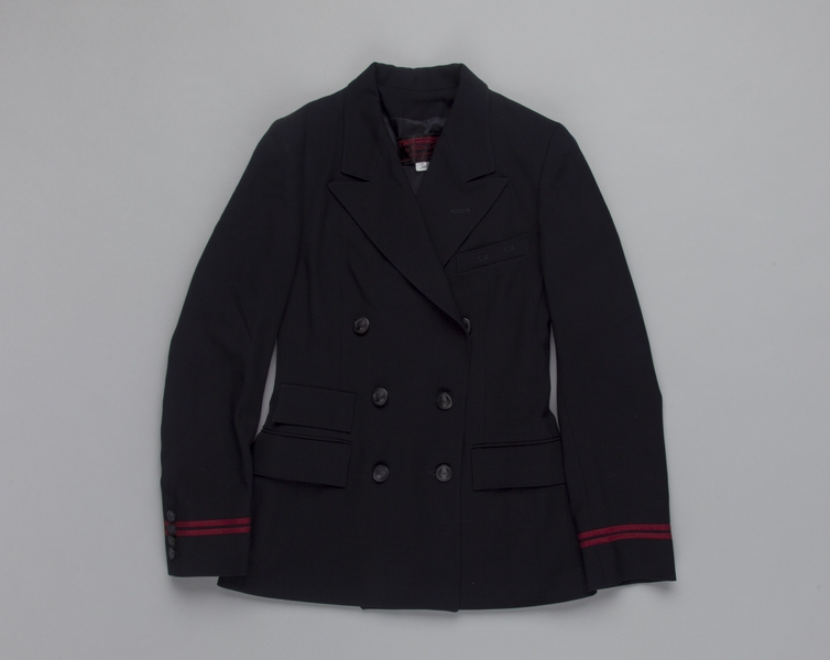 Image: flight attendant jacket (winter): TWA (Trans World Airlines)