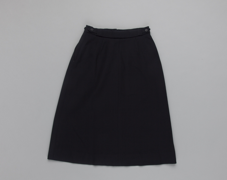 Image: flight attendant skirt: TWA (Trans World Airlines), winter