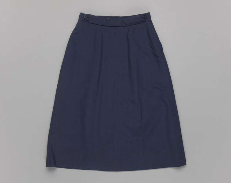 Image: flight attendant skirt: TWA (Trans World Airlines), summer