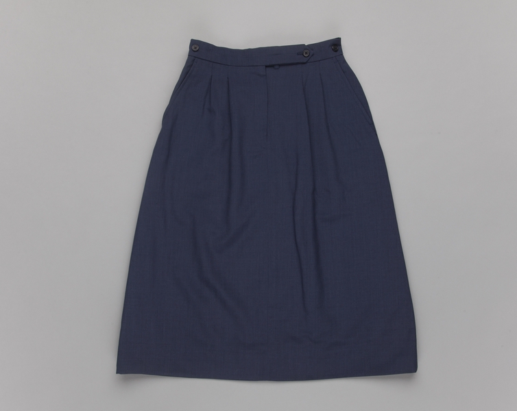 Image: flight attendant skirt: TWA (Trans World Airlines), summer