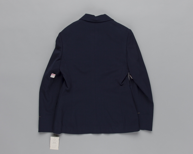 Image: flight attendant jacket: United Airlines