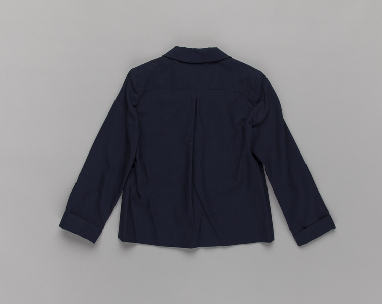 Image: flight attendant jacket: United Airlines