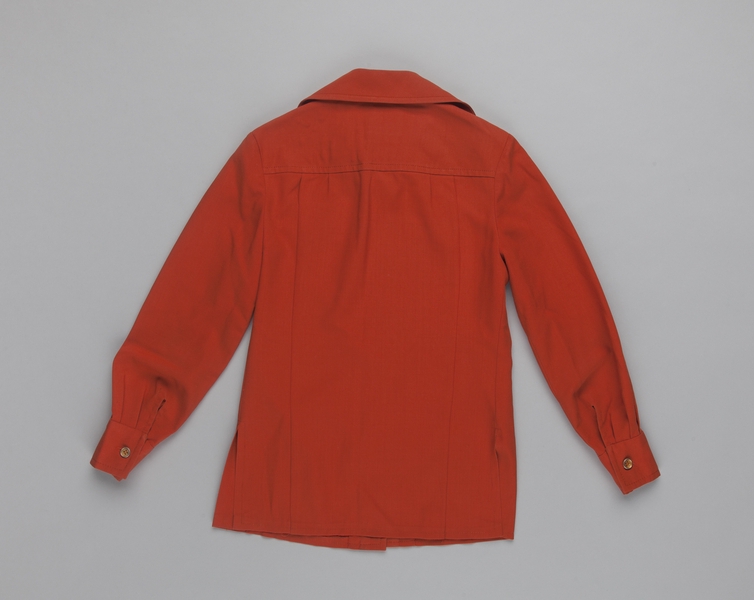 Image: flight attendant jacket: TWA (Trans World Airlines)