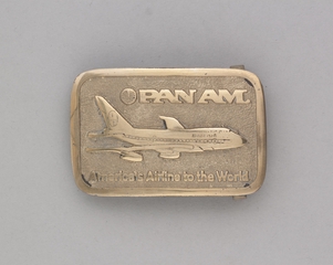 Image: belt buckle: Pan American World Airways