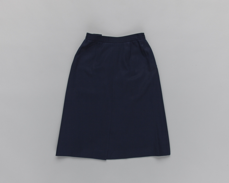 Image: flight attendant skirt: Western Airlines