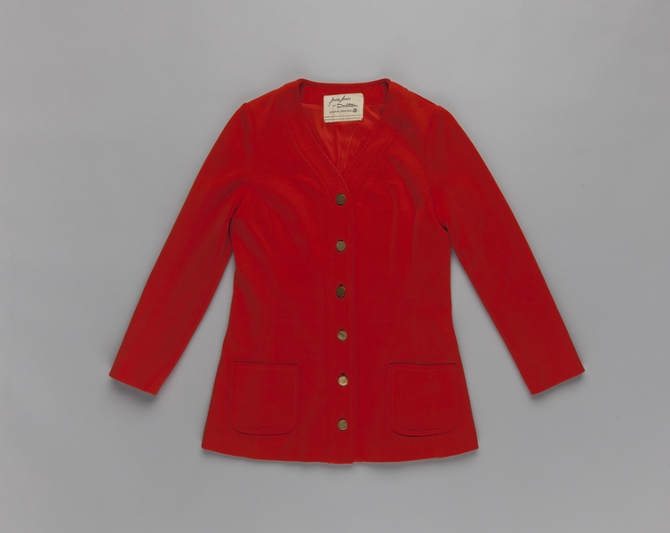 Image: stewardess jacket: United Air Lines