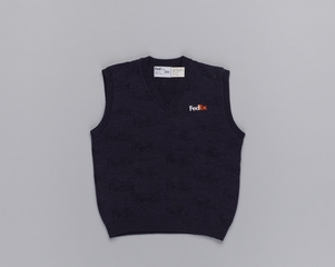 Image: customer service sweater vest (male): FedEx