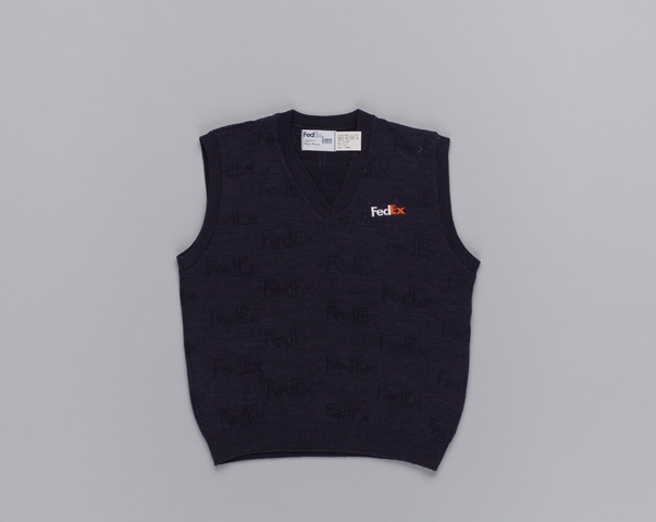 Customer service sweater vest (male): FedEx