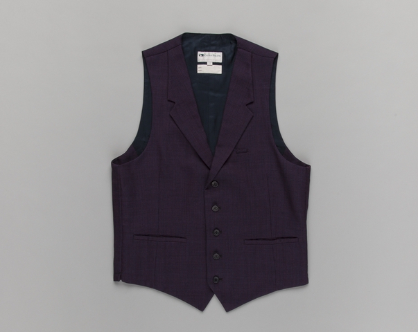 Flight attendant vest (male): Cathay Pacific Airways