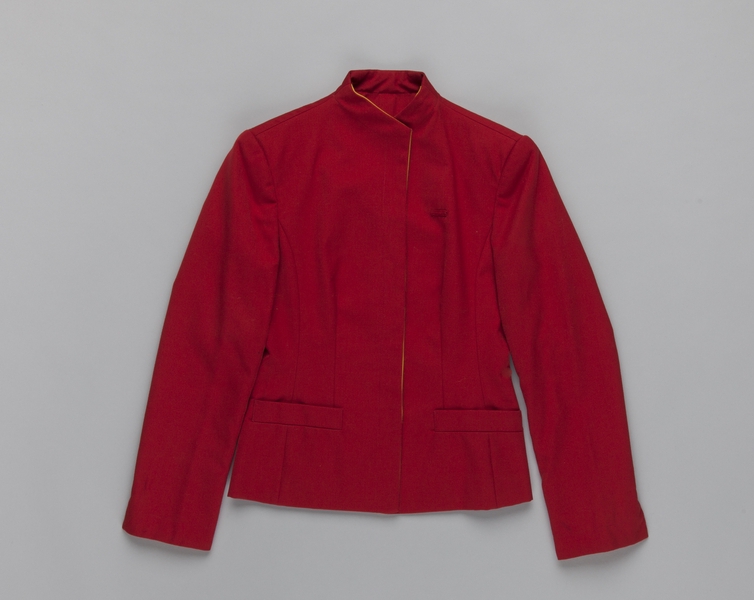 Image: flight attendant jacket: Cathay Pacific Airways