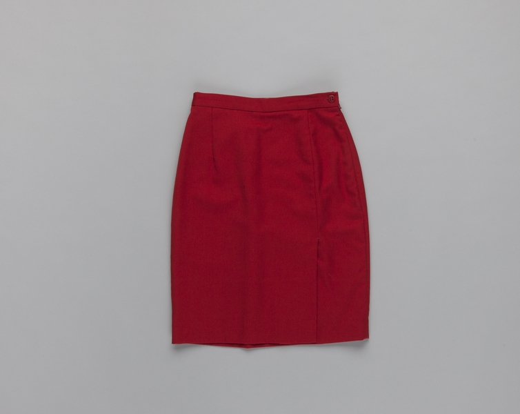 Image: flight attendant skirt: Cathay Pacific Airways