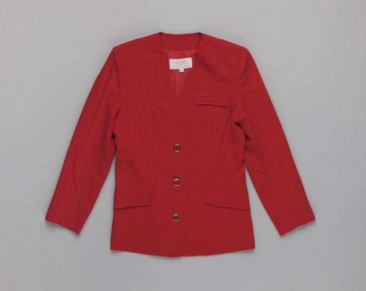 Image: flight attendant jacket: Cathay Pacific Airways