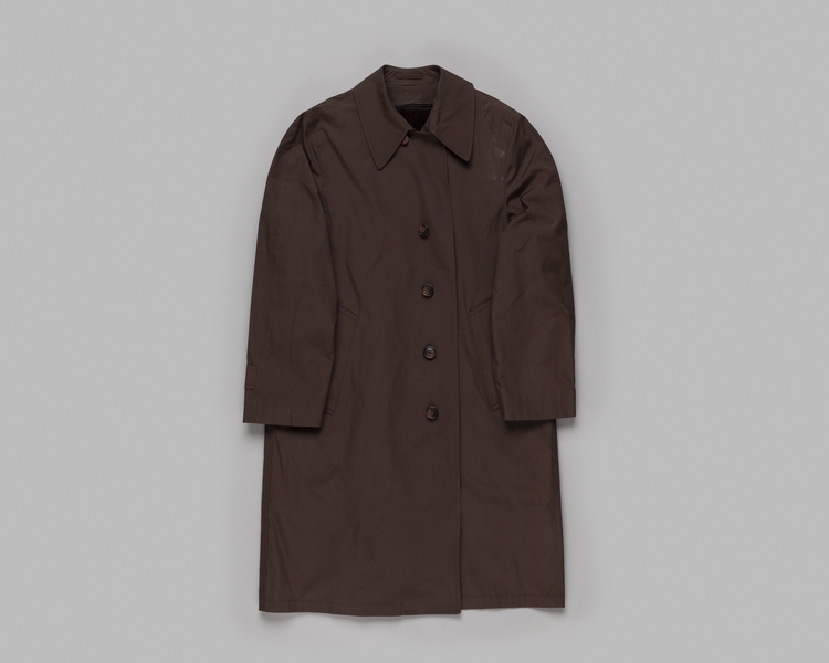 Image: flight officer overcoat: United Airlines