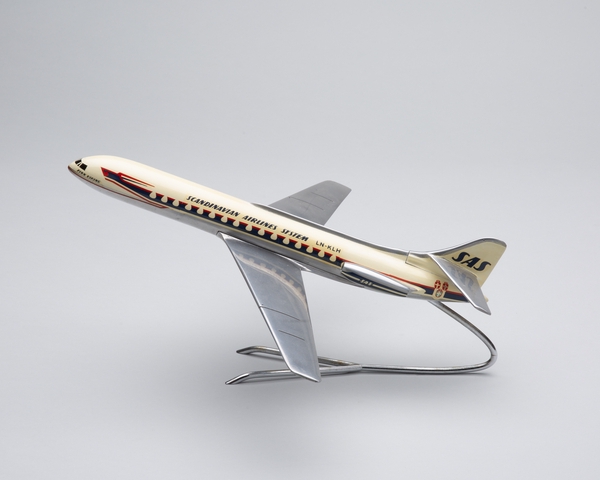 Model airplane: SAS (Scandinavian Airlines System), Sud Aviation Caravelle