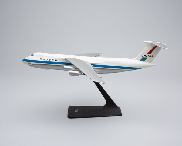Model airplane: United Air Lines, Lockheed L-500 (C-5) concept airliner