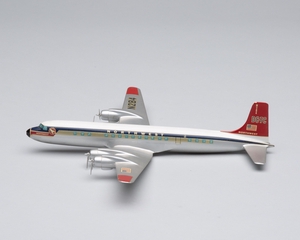 Image: model airplane: Northwest Airlines, Douglas DC-7C