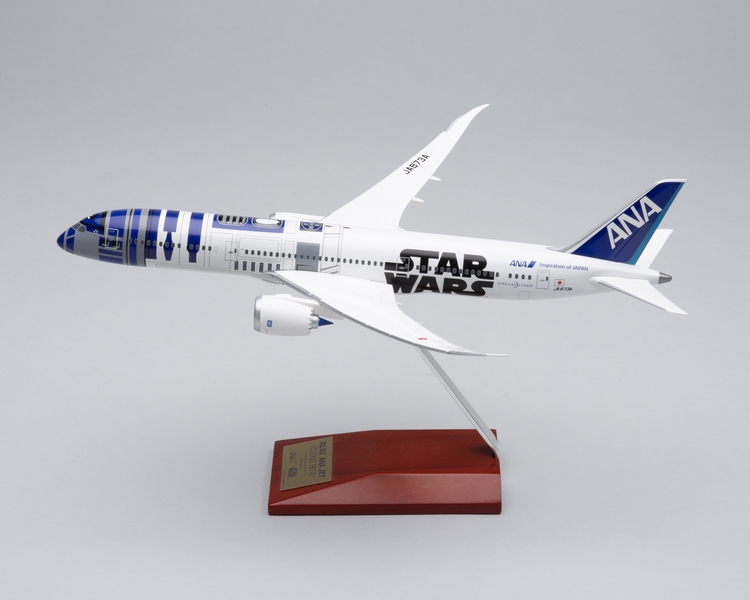 Image: model airplane: ANA (All Nippon Airways), Boeing 787-9
