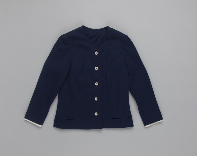 Image: air hostess jacket: TWA (Trans World Airlines), summer