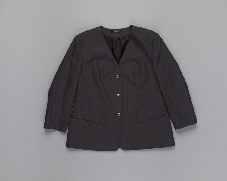 Image: flight attendant jacket: Delta Air Lines
