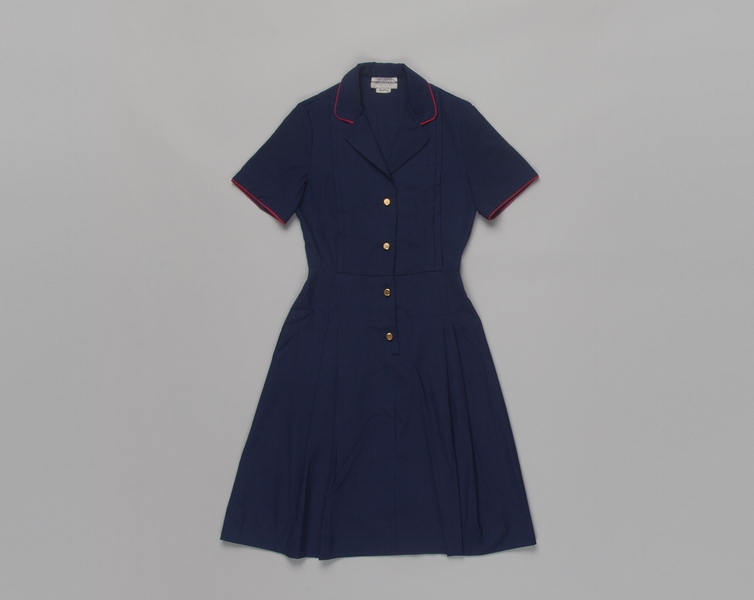 Image: flight attendant dress: Northwest Airlines