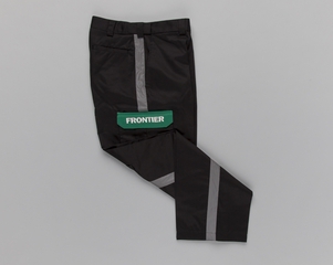 Image: ramp agent pants: Frontier Airlines
