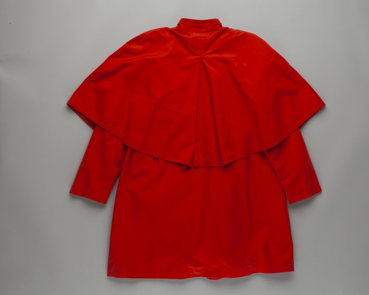 Image: air hostess cape coat: TWA (Trans World Airlines), winter