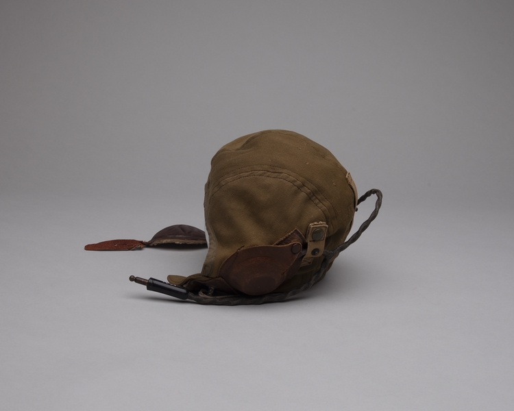 Image: aviator helmet with headphones