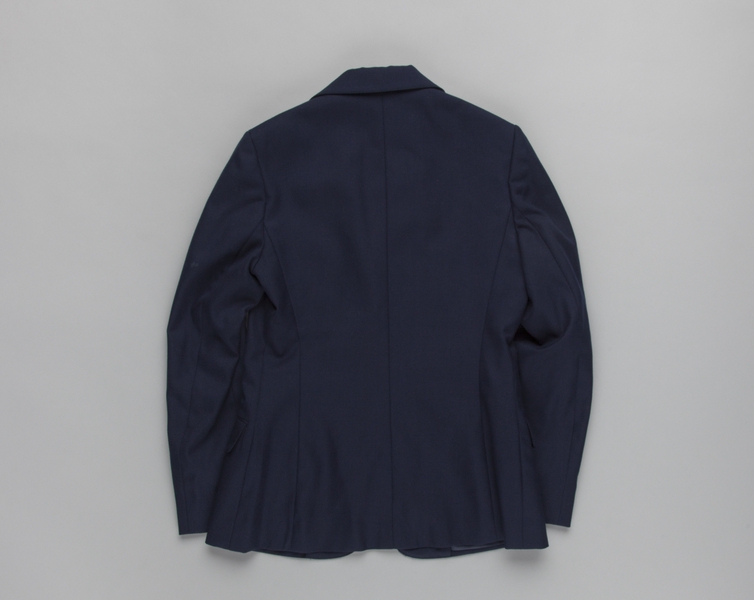 Image: flight attendant jacket: United Airlines