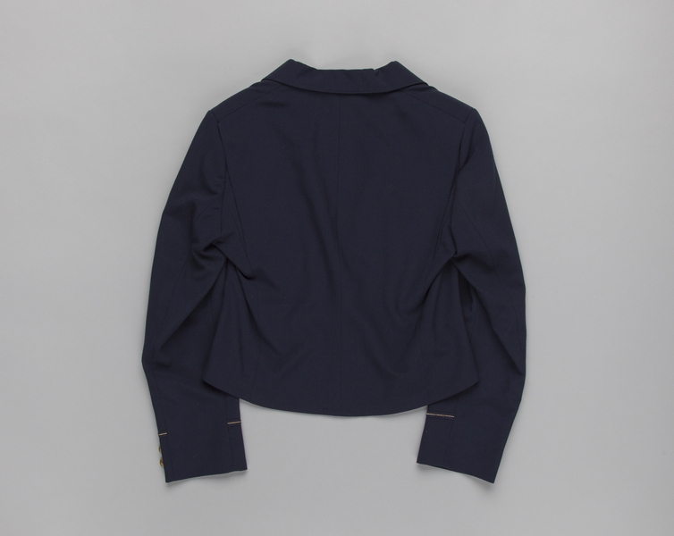 Image: flight attendant serving jacket: United Airlines