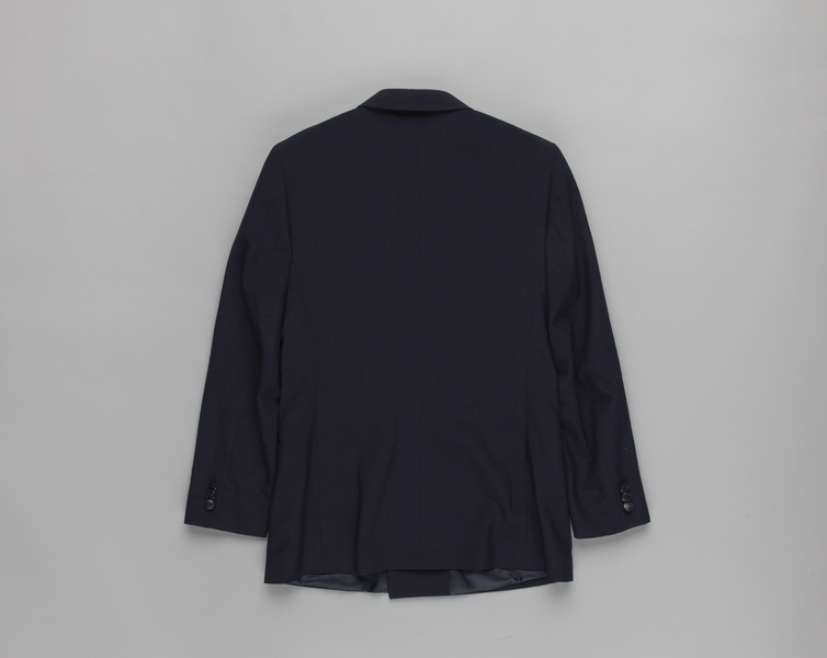 Image: flight attendant jacket: United Airlines