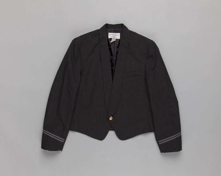 Image: flight attendant serving jacket (male): United Airlines