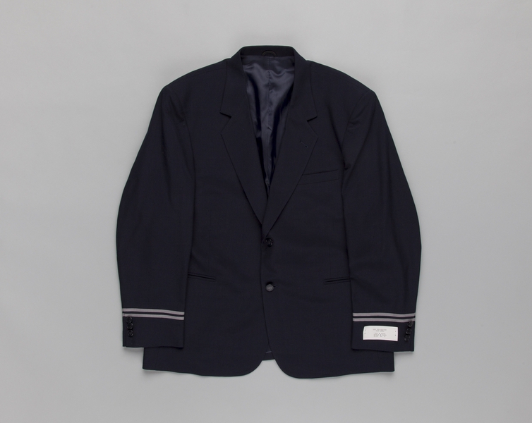Image: flight attendant jacket (male): United Airlines