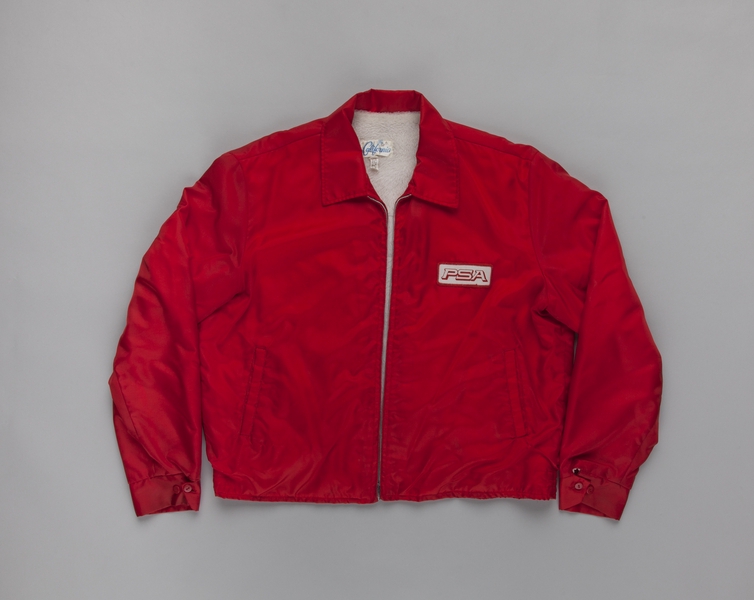 Image: ramp agent jacket: Pacific Southwest Airlines (PSA)