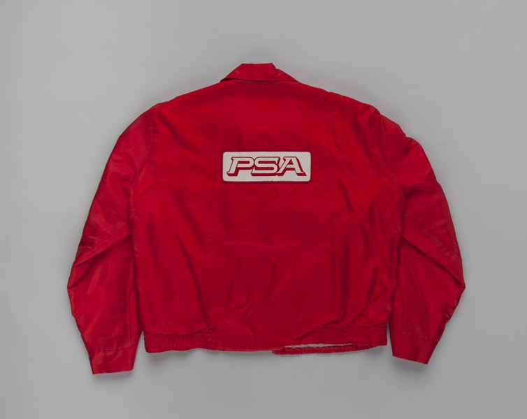 Image: ramp agent jacket: Pacific Southwest Airlines (PSA)