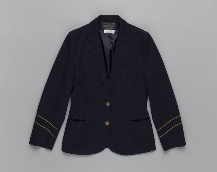 Image: flight attendant jacket: Pan American World Airways, purser