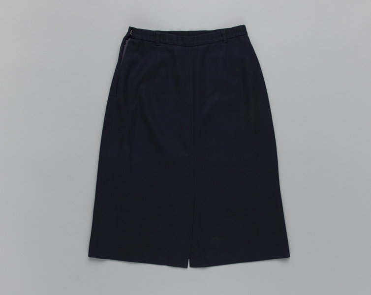 Image: flight attendant skirt: Pan American World Airways, purser