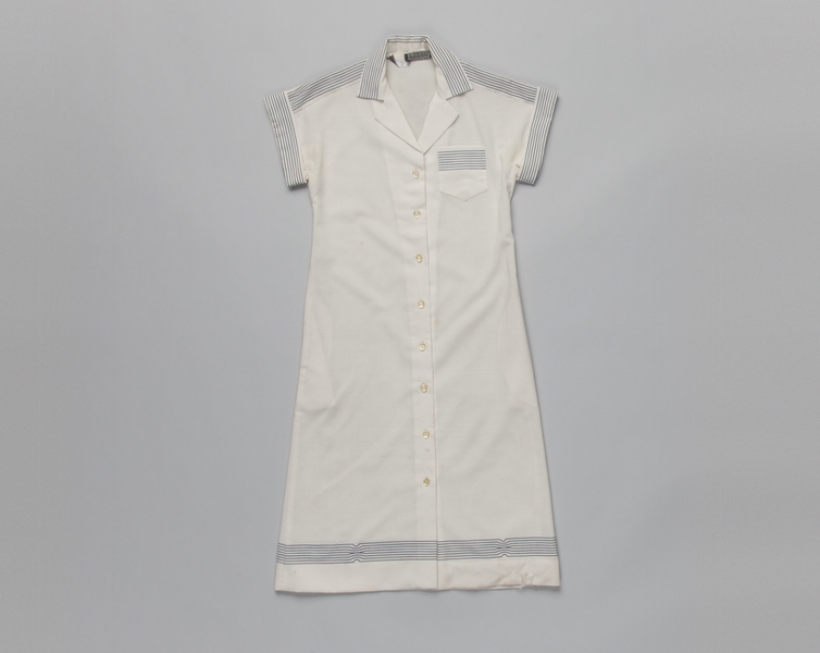 Image: flight attendant dress: Pan American World Airways